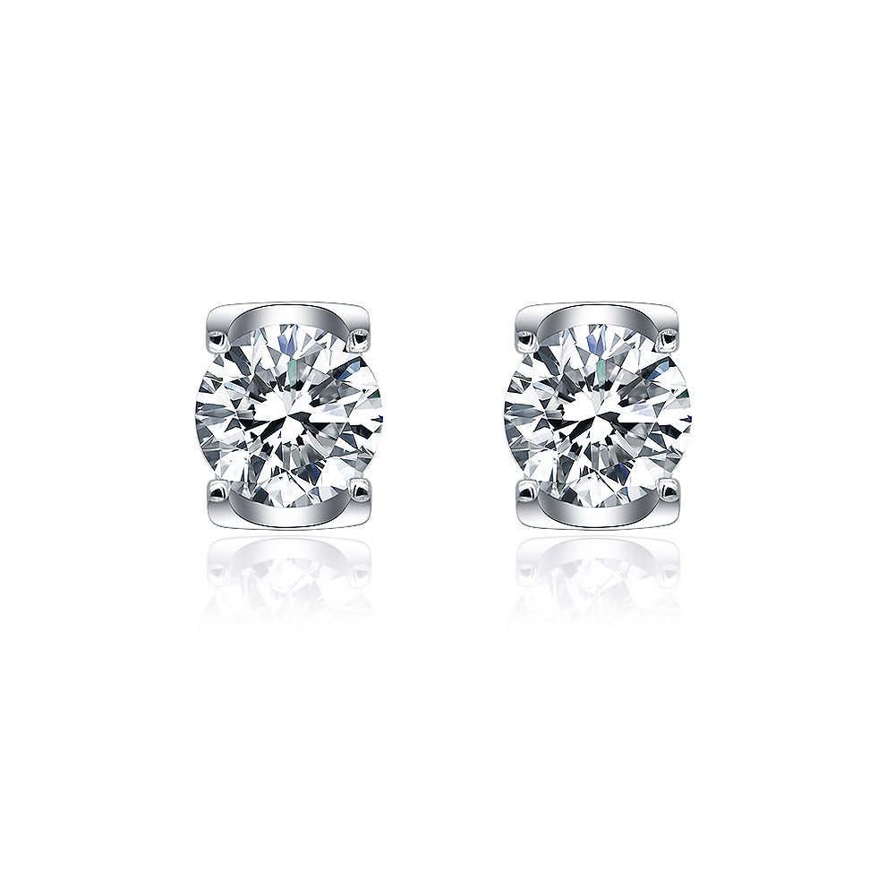 Altar Promised Single CZ Stone Earring Supplier | JR Fashion Accessories